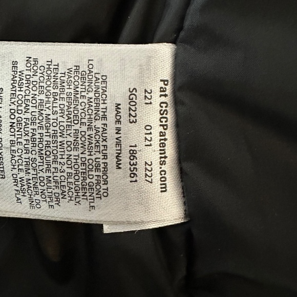 Columbia Girls' Boundary Bay Down Parka - XS - Stone Green - Picture 4 of 7